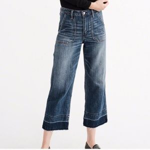 Abercrombie Cropped Stovepipe Jeans